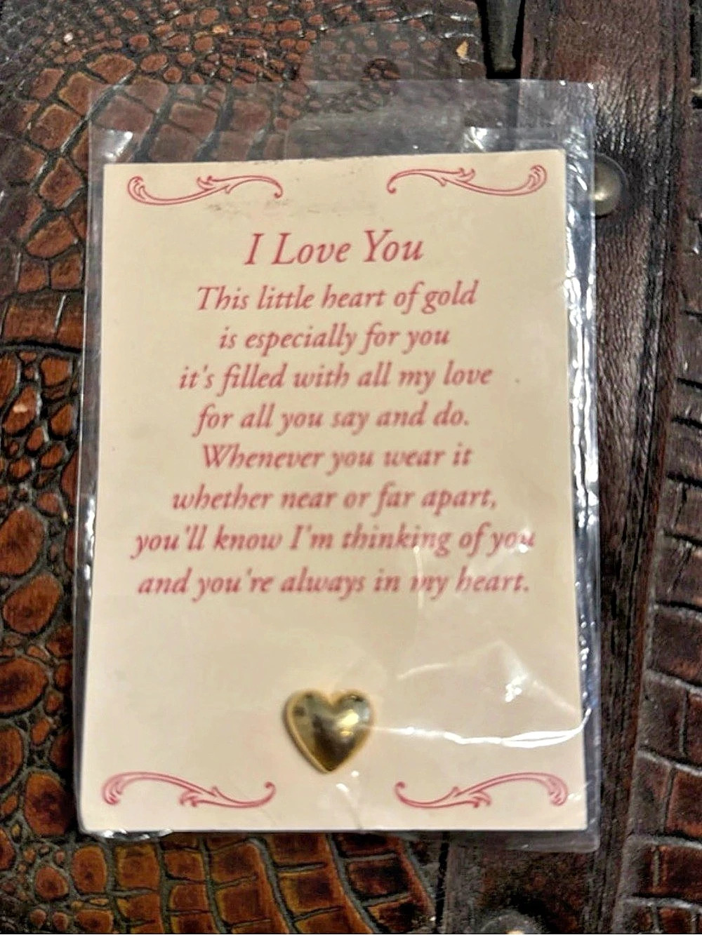 Ganz Heart Pin NWT